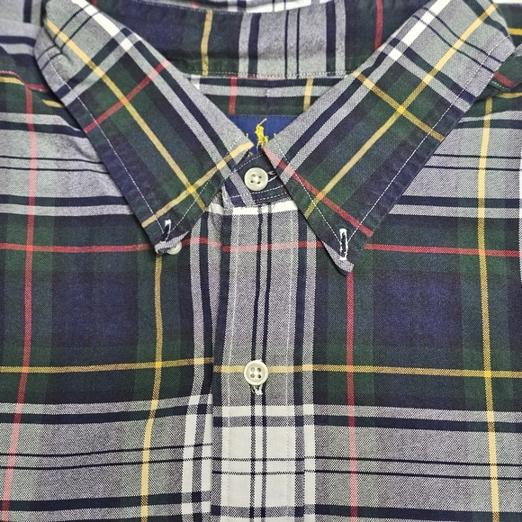 Ralph Lauren Long Sleeve Button Down Mens 2XLT - Picture 7 of 9